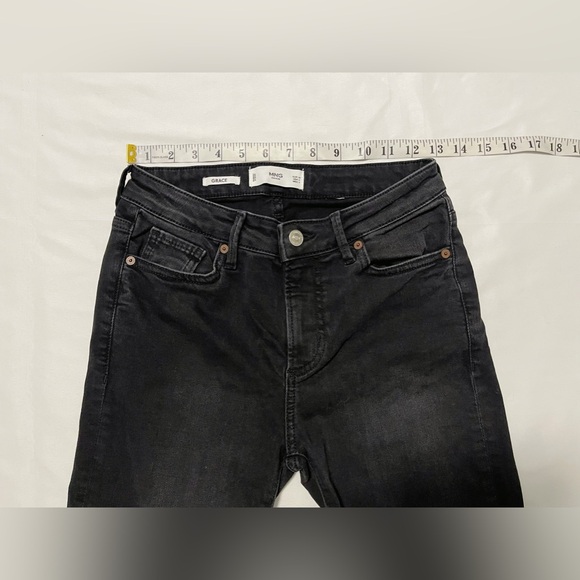 Mango Grace Crop Slim Fit Jeans - Picture 8 of 14